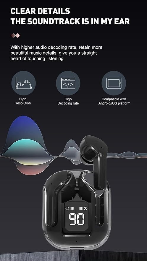 Crystal Wireless Earbuds